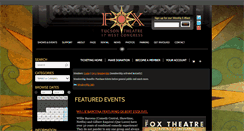 Desktop Screenshot of foxtucsontheatre.ticketforce.com