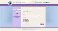 Desktop Screenshot of cheraeheightscasino.ticketforce.com