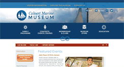 Desktop Screenshot of calvertmarinemuseum.ticketforce.com