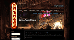Desktop Screenshot of cantonpalacetheatre.ticketforce.com